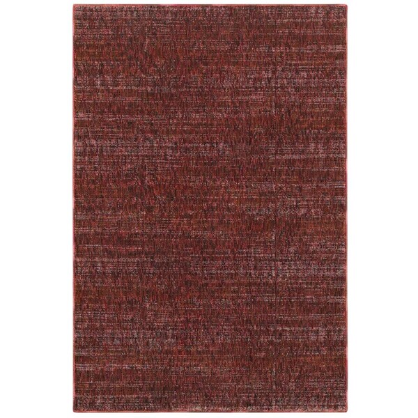 Oriental Weavers 1 ft. 10 in. x 3 ft. 2 in. Atlas Casual Area Rug, Red A8033K058100ST - main